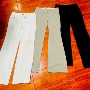 Ladies Express Editor style pants. Super cute fitted with flare leg.